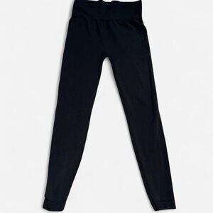 Sofra Gray High Waisted Leggings Plus Size Athleisure Lounge Basics